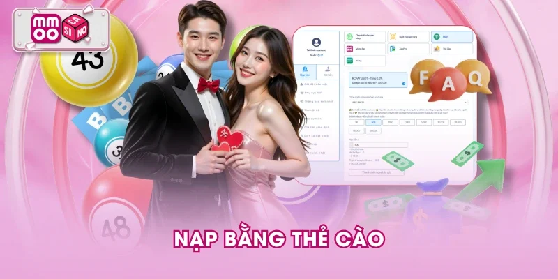 Nạp bằng thẻ cào